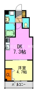 カイテキースV【2階】の間取り