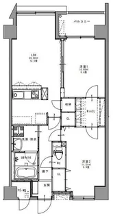 Ko Olina Gongen【7階】の間取り