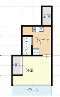 末廣6ビル【3階】の間取り