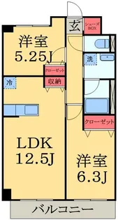マイコート更級【2階】の間取り