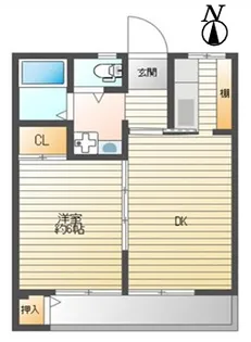 本天沼コーポ【3階】の間取り