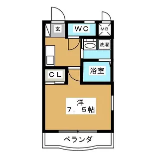 PARAISAGE(パレ・アージュ)【3階】の間取り