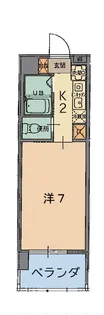 トーマス美里【10階】の間取り