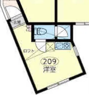 ユナイト白楽マッケンロー【2階】の間取り
