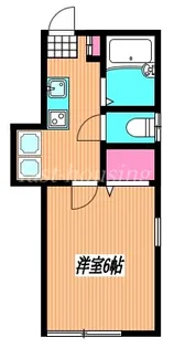 リーフハウス上水南【1階】の間取り