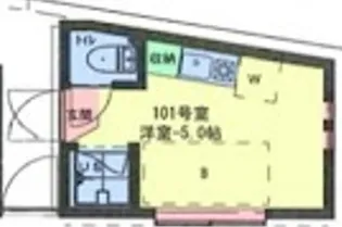 アーバンプレイス中井IIIB【1階】の間取り