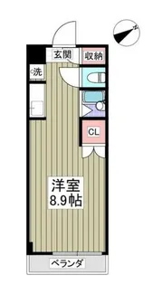 ANNEX【3階】の間取り
