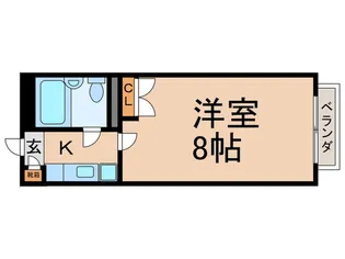 ミレ・関町【2階】の間取り