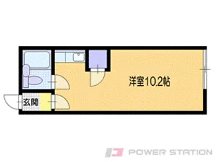 ファインヒル最上【2階】の間取り