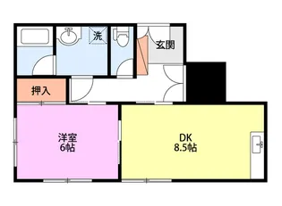 吉澤商会ビル【2階】の間取り