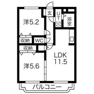 Y&Mソレイユ【2階】の間取り