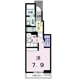 ネオ ブランチ【1階】の間取り