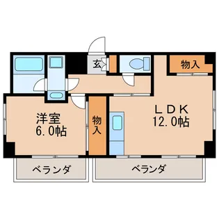 VIP Y【1階】の間取り