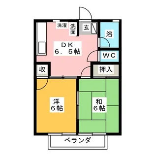マデーラII【2階】の間取り