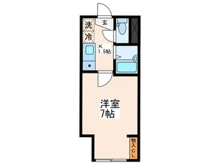 シティハウスお花茶屋【2階】の間取り
