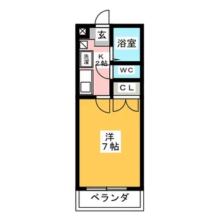 グローリアスTM【6階】の間取り