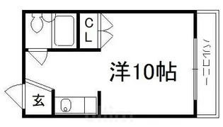 ヴィーヴル藤の森【6階】の間取り