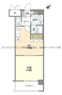 サンハイム鶴見B【2階】の間取り