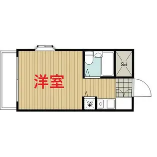 ウインベルソロ中馬込第1【5階】の間取り