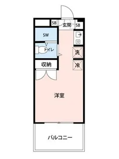 THE NORTH26【1階】の間取り