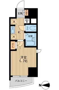 プライムアーバン西大島【2階】の間取り
