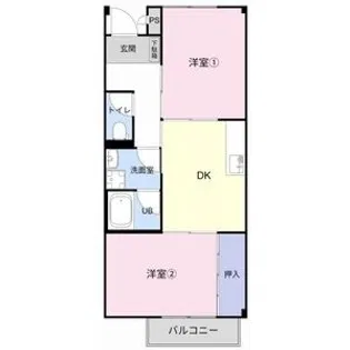 ファミールあい【1階】の間取り
