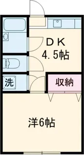 ニューウイング中目黒【2階】の間取り