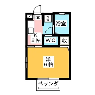 Flora【1階】の間取り