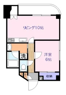 ハイツ・クリエイトII【5階】の間取り