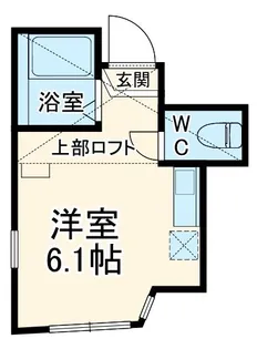 ユナイト野川ブリュッセル【1階】の間取り