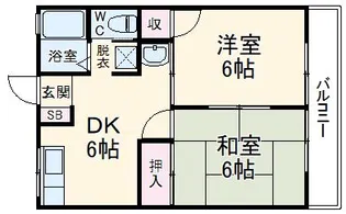 エクセレント【2階】の間取り