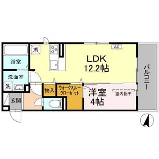 ソフィア庄内【2階】の間取り