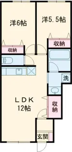 DISFRUTAR(ディスタール)【1階】の間取り