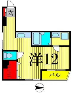 寿々川ビル【2階】の間取り