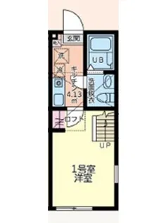 エバーグラス厚木【2階】の間取り