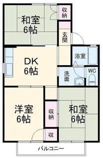 メゾン・エスポワール【2階】の間取り