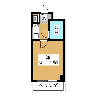 ドミトリーゴコー【2階】の間取り