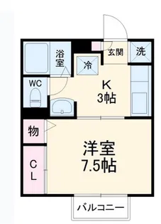 エーデルハイム神宮西【2階】の間取り