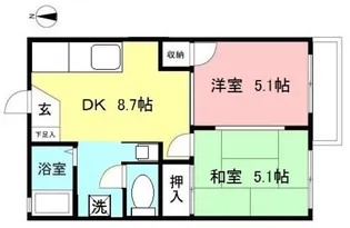 アゼリア8【2階】の間取り