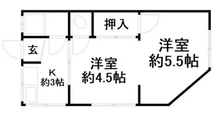 すみれ文化【1階】の間取り