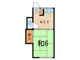 田丸荘【2階】の間取り