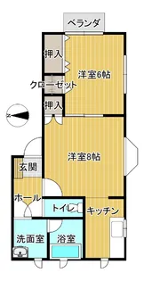 M APARTMENTS泉馬場【1階】の間取り