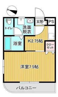 リトルハウス【2階】の間取り