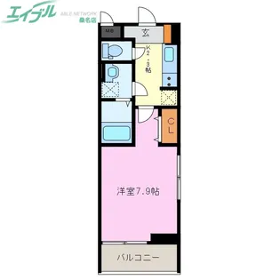 ニューサンパーク【2階】の間取り