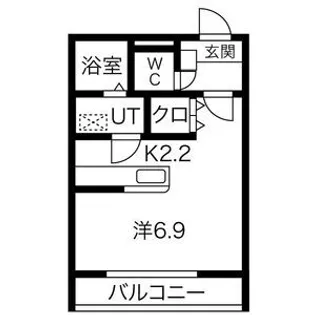 モデルノ【2階】の間取り