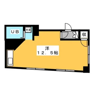 コーポ長崎【4階】の間取り