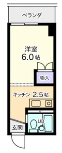 カーサ舟入【2階】の間取り