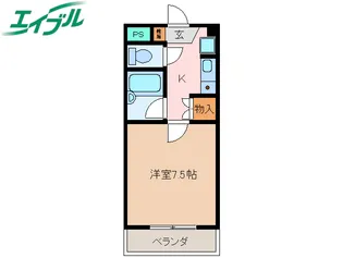 ロイヤルリング【4階】の間取り