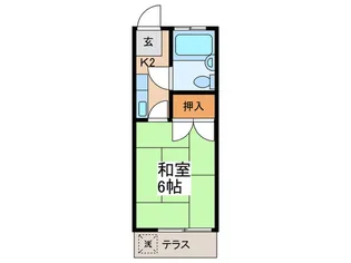 コ-ポ佐渡【1階】の間取り