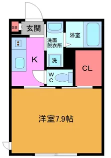 フォルス28【2階】の間取り